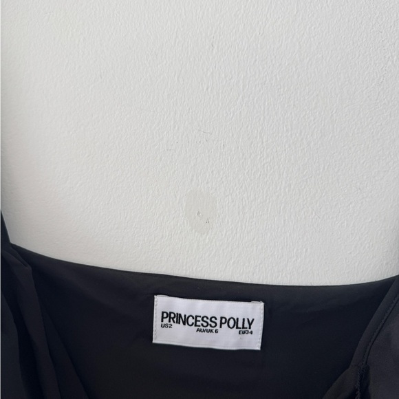 PRINCESS POLLY Lanai Black Maxi Dress 2 - Picture 7 of 8